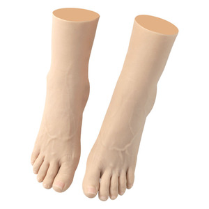 Couvre-pied prothétique en silicone résistant à l'usure semblable à <span class=keywords><strong>une</strong></span> chaussure pleine longueur de vente chaude de haute simulation pour personne handicapée - Product Image 2