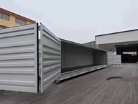 Conteneurs à ouverture latérale complète pour transport spécial 6M 12M 20GP 40HQ Expédition avec le fret inclus Chargement et déchargement faciles
