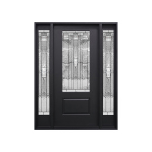 Pintu Fiberglass yang Terlihat Seperti Kayu Asli Desain Modern untuk Penggunaan Eksterior Bahan Komposit Tahan Lama & Bebas Busuk - Product Image 1