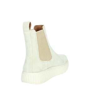Botines de cuña para mujer Geox D46XFB 00022 Beige - Product Image 3