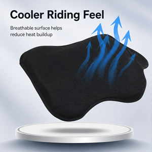 Accesorios para Motocicleta, Funda de Asiento Transpirable con Cojín de Gel para Alivio de Presión, para Yamaha, <span class=keywords><strong>BMW</strong></span>, Zontes, <span class=keywords><strong>VOGE</strong></span> - Product Image 2