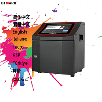 Btmark W7 Serie Cij Klein Karakter Inkjet Printer Industriële Productie Datum Codering Machine