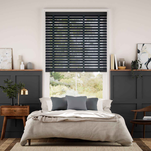 Europe Australie Canada Classique Manuel Motorisé Pvc Faux Bois Bambou Stores Vénitiens Stores Vénitiens en Bois Persianas - Product Image 3