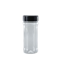 Large Capacity PET Spice Bottle Butterfly Cap BBQ Shaker Bottle for Salt Pepper Kitchen Seasoning Dispenser