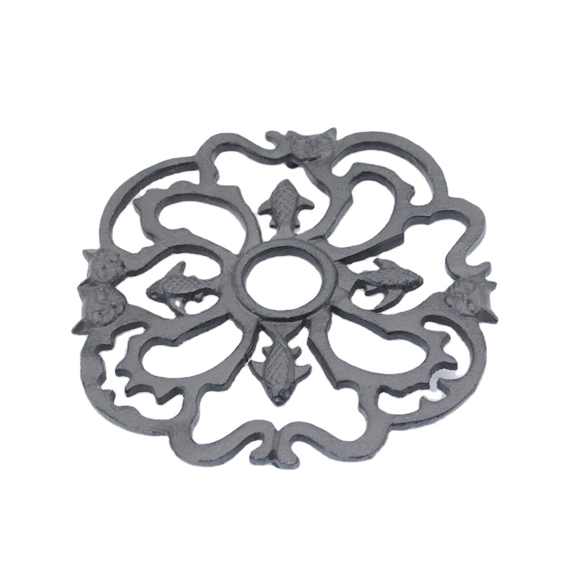 European cast iron handicraft kitchen hot trivet creative hot pad