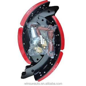 Kit de boîte de <span class=keywords><strong>frein</strong></span> à <span class=keywords><strong>tambour</strong></span> avec 2 plaquettes de <span class=keywords><strong>frein</strong></span> doublées et 1 kit de réparation de <span class=keywords><strong>frein</strong></span> |   Remplace la pièce OEM 4707Q 4707 GG4707QG 23 STAN - Product Image 4