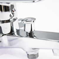 Cartouche en laiton chromé en céramique de 35mm, robinet mélangeur d'eau chaude et froide, de baignoire et de douche