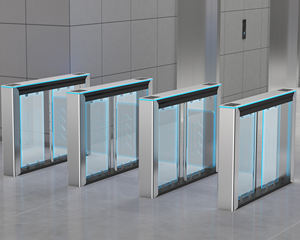 Nuevo diseño de sistema de torniquetes de control de acceso de puerta de velocidad de barrera oscilante de alta seguridad de fábrica para centros comerciales y edificios - Product Image 6