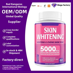 Grenz überschreitende Amazon Spot Großhandel Glutathion Haut aufhellung kapseln Vitamine für erwachsene Neugeborene - Product Image 4