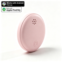 Étiquette anti-perte étanche IP67 avec Bluetooth pour les voyages, compatible avec Apple Find My et Google Find My Device, batterie CR2032 remplaçable