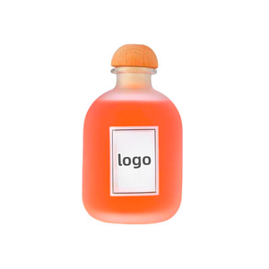 بالجملة زجاجات زجاجية صغيرة معالجة الصقيع للنبيذ روح الخمور عصير الحليب القهوة ويسكي الفودكا-مع الفلين - Product Image 3