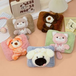 Housse en peluche amovible personnalisée pour bouillotte, motif dessin animé mignon, manchon chauffe-mains doux en peluche pour se réchauffer - Product Image 2