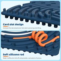 Planche d'activités sensorielles à double face en silicone pour enfants, best-seller, pour calmer les enfants