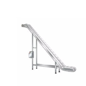 Yüksek kaliteli tarım gıda sınıfı eğimli PVC bant konveyör makinesi yan çerçeveleri - Product Image 1