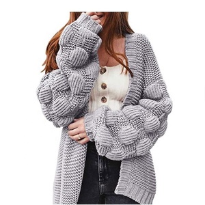 <span class=keywords><strong>Manteau</strong></span> ample longue <span class=keywords><strong>boule</strong></span> à bulles d'automne et d'hiver - Product Image 3