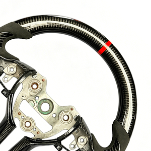 Accesorios de Mejora Personalizados, Volante Deportivo de Fibra de Carbono para Hyundai <span class=keywords><strong>I20</strong></span>/i30n/Elantra <span class=keywords><strong>N</strong></span> 2021 2022 <span class=keywords><strong>2023</strong></span> 2024 2025 2026 - Product Image 3