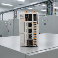 Controlador de Movimiento Kinco AK8X0 de Cuatro Núcleos Arm Cortex-A53, Bus EtherCAT de 32 Ejes, Sistema PLC de Alta Velocidad AK840M-0808DTN/DTP