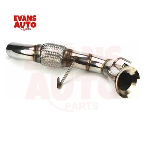 Tubo de escape de acero inoxidable para <span class=keywords><strong>BMW</strong></span> M57N2 <span class=keywords><strong>335D</strong></span> E90 <span class=keywords><strong>E91</strong></span> E92 535D E60 E61 635D E63 E64 X3 E83 X5 E70 X6 E71 de 2,75 pulgadas - Product Image 4