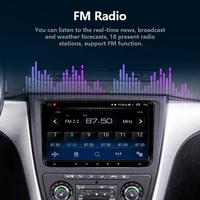 Autoradio Android 2 Din avec lecteur DVD 32 Go pour Volkswagen Passat B6 POLO Golf SKODA Octavia 2007-2012