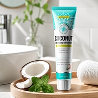 Dentifrice blanchissant saveur menthe fraîche, soin naturel, haleine fraîche, élimination des taches buccales, soin des gencives, 100g