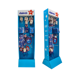 Expositor Colgante de Cartón Impreso Personalizado con Ganchos de Plástico, Expositor POP de Papel Corrugado, Cargador Portátil - Product Image 5