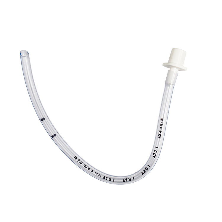 Tubo endotraqueal médico desechable, tubo endotraqueal oral nasal estéril, tubo de cánula endotraqueal médico