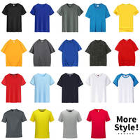 T-shirt Homme 100% Coton, Col Rond, Coupe Slim, Tissé, Impression par Transfert Thermique, Grammage Lourd, Vierge, Nouvelle Mode, Vente en Gros