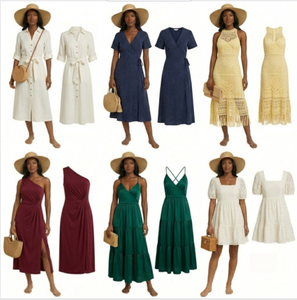 Vestido Mini con Volantes, Estilo Dulce para Mujer, Paquete Mixto Aleatorio, Entrega al por Mayor - Product Image 1