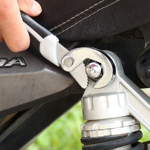 Clé à cliquet multifonction 6-32mm, ensemble d'outils manuels réglables, <span class=keywords><strong>filtre</strong></span> à huile, tuyau, clé de réparation pour la maison, 2 pièces - Product Image 5