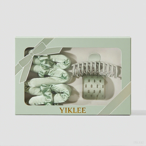 صندوق تغليف لمجموعة مشابك الشعر بكمية طلب أدنى منخفضة، صندوق تغليف لمشابك الشعر وربطات الشعر، صندوق تغليف لمشابك الأطفال مع نافذة - Product Image 4