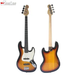 Barato preço azalea marca popular jb jazz estilo guitarra elétrica baixo 4 cordas acessórios de alta qualidade