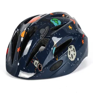 Capacete de ciclismo para crianças, mais novo capacete esportivo ajustável para andar de bicicleta, skate, scooter, proteção, segurança, capacete infantil