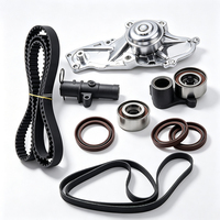Kit de courroie de distribution 14400-RCA-A01 14510-RCA-A01 avec pompe à eau, tendeur, poulie de guidage et joint, compatible MDX 3.5L V6 2003-2018