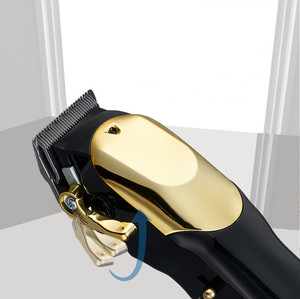 Kit de Aseo Profesional Inalámbrico, Recortadora de Pelo de Barbero de Precisión Cero para Tallado y Acabado, Afeitadora Eléctrica de Acero Inoxidable - Product Image 5