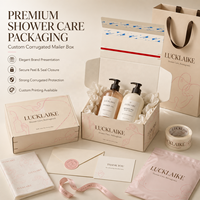 Emballage personnalisé en carton, boîtes en carton pour gel douche, savon pour le corps, emballage pliable en papier, boîtes pour l'expédition, boîtes pour l'emballage