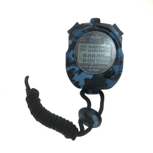 Jinloo <b>Electronic</b> Stopwatch XL-026N Double Row 10-Lane Sports Timer Camouflage Color - Product Image 4