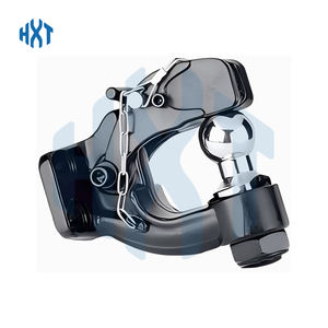 Nouveau Heavy Duty Acier Réglable Remorque <span class=keywords><strong>Attelage</strong></span> Pintle <span class=keywords><strong>Crochet</strong></span> Boule 2 Pouces Récepteur Réglable Ball Mount Hitch 13000lbs Max Payload - Product Image 2