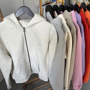 Conjunto de Dos Piezas para Niños, Sudadera con Capucha y Cierre de Cremallera de 350g, Pantalones Rectos, para Primavera, Otoño e Invierno - Product Image 6