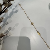 Bracelet classique en acier inoxydable plaqué or 18 carats avec un diamant, série lettre Y, style simple et luxueux, bijoux polyvalents