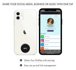 ¡RFID NFC NTAG213/NTAG216 inteligente sin contacto Etiqueta de parte de los medios de comunicación social de la tarjeta de papá! - Product Image 6