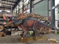 Modèle de robot artificiel de simulation de dinosaure grandeur nature pour une utilisation intérieure/extérieure dans les parcs à thème et les centres commerciaux à vendre