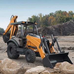 3T Multi-Function Backhoe Loader for Farms Construction Heavy-Duty Tasks 60KW Gearbox Bearing Engine Gear Motor 1 Year Warranty - Product Image 3