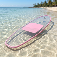 WOLANG Nouvelle Planche de Stand Up Paddle Gonflable Transparente Tendance pour le Surf (Vente en Gros)