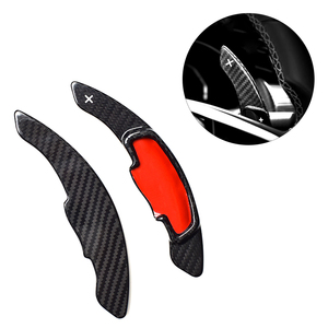 Paddle Shifter Serat Karbon Gloss untuk Honda Civic URV Accord Generasi ke-10 2016-2021 Ekstensi Setir - Product Image 1