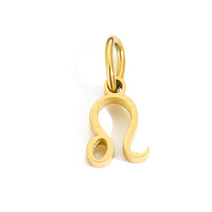 Olivia Hot Bán Zodiac Dấu Hiệu Mặt Dây Chuyền Thép Không Gỉ Không Thấm Nước Leo Cua <span class=keywords><strong>Virgo</strong></span> 18K Vàng Thời Trang Mặt Dây Chuyền Quyến Rũ Cho Nam Giới Phụ Nữ - Product Image 5