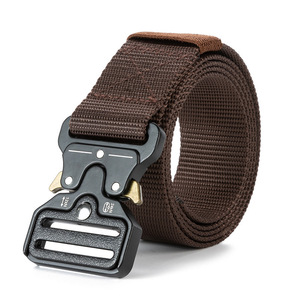 Cintura Tattica Intrecciata con Fibbia in Acciaio, Lunghezza 120cm, Ideale <span class=keywords><strong>per</strong></span> Sport all'Aperto, Sgancio Rapido, Abbigliamento da Lavoro, Casual, in Nylon - Product Image 1