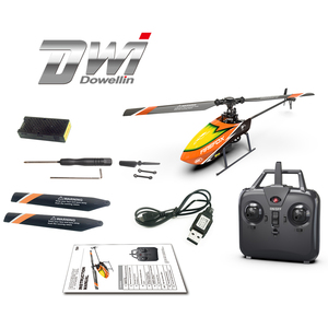 DWI Dowellin C129Firefox Máy Bay Trực Thăng Điều Khiển Từ Xa Điều Khiển Từ Xa <span class=keywords><strong>3D</strong></span> FG Bằng Nhựa 4CH 2.4G Điều Khiển Từ Xa RTF Có Con Quay Hồi Chuyển 6 Trục - Product Image 2