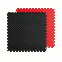 Tapete de Espuma EVA de Cinco Líneas, 100x100cm, Tapete de Ejercicio Antideslizante, Absorción de Impactos, Impermeable, Baldosas para Piso de Gimnasio, Venta al Por Mayor de Fábrica