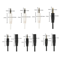 Câble audio TRRS pour caméra de visioconférence, fil de connexion pour une communication claire, équipement de diffusion en direct, transmission du signal audio