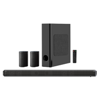 Nouvelle barre de son 5.1 canaux Dolby pour téléviseur, modèle 2024, pour home cinéma, bleue